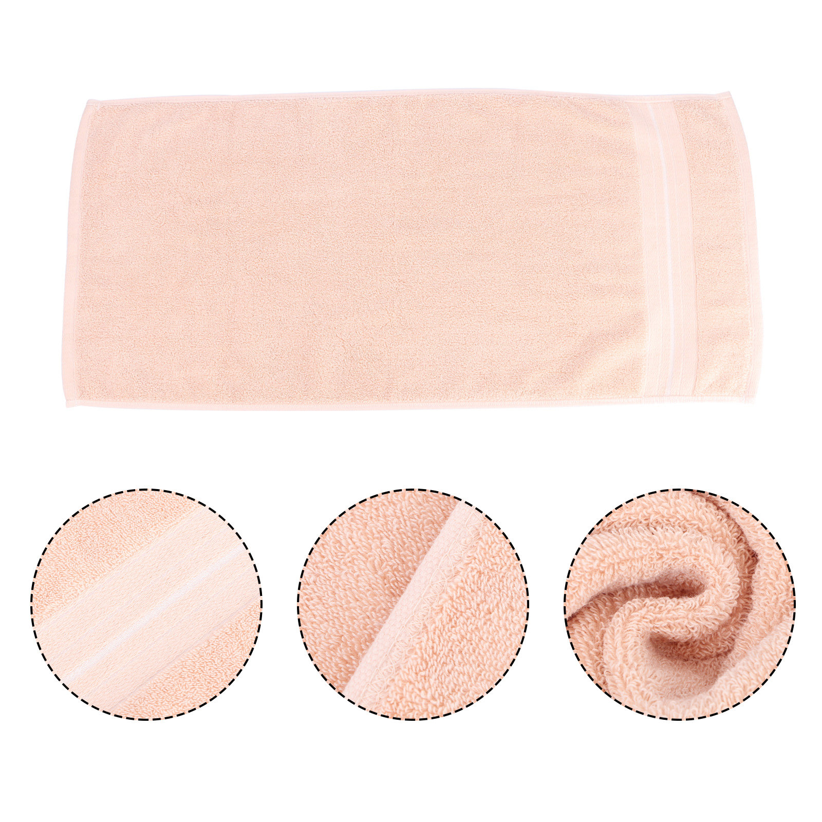 Home Textiles In Pakistan - 1Pcs Pure Cotton Face Washing Towel