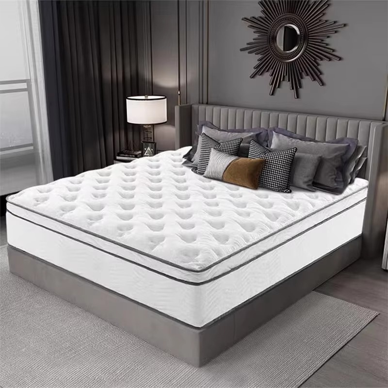 Memory Foam Topper - Economical Hotel King Size Bed Used