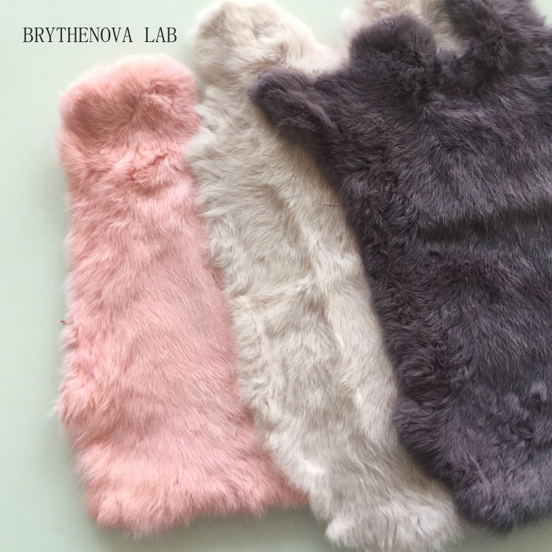Multicolor Real Rabbit Fur Sal - Home Textiles Wholesale recension och pris