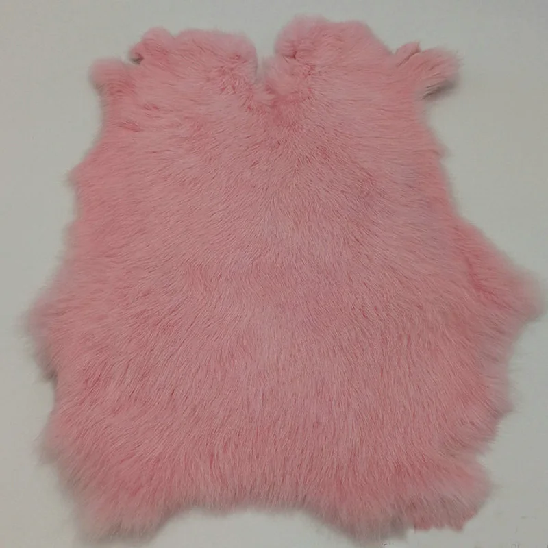 Multicolor Real Rabbit Fur Sal - Home Textiles Wholesale recension och pris