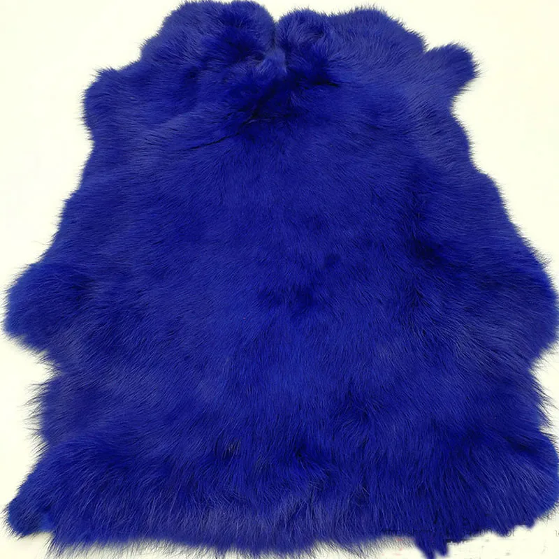 Multicolor Real Rabbit Fur Sal - Home Textiles Wholesale recension och pris