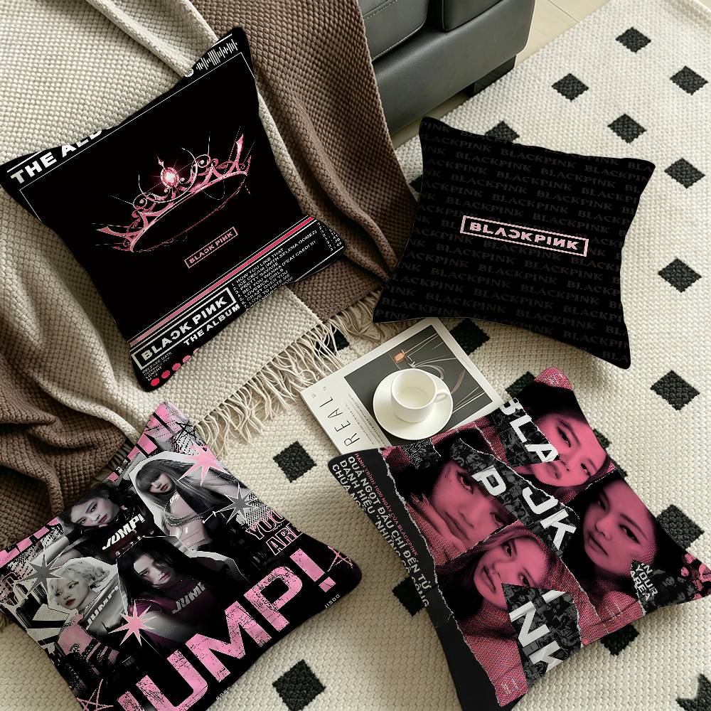 B-Black Kpop Group P-Pinks Gri - Home Textiles Group recension och pris