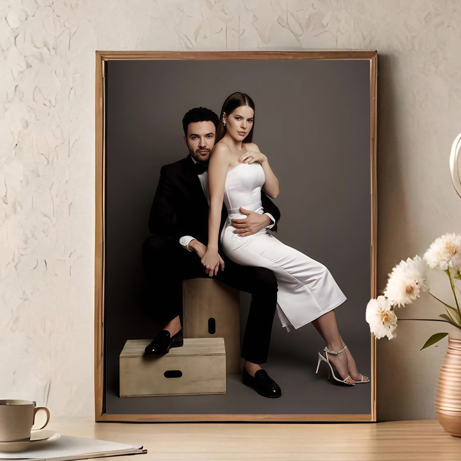Custom Print Canvas Poster Ani - Home Textiles Photos recension och pris