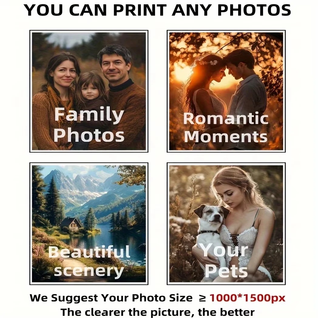 Custom Print Canvas Poster Ani - Home Textiles Photos recension och pris