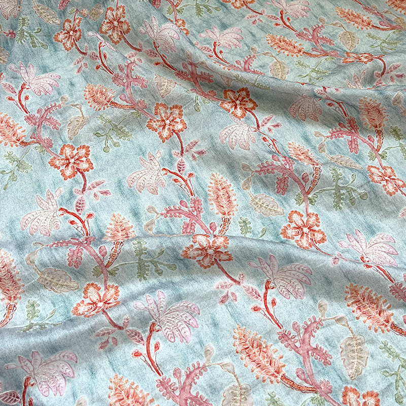 1 Meter Vintage Floral Embroid - Home Textiles Wholesale recension och pris