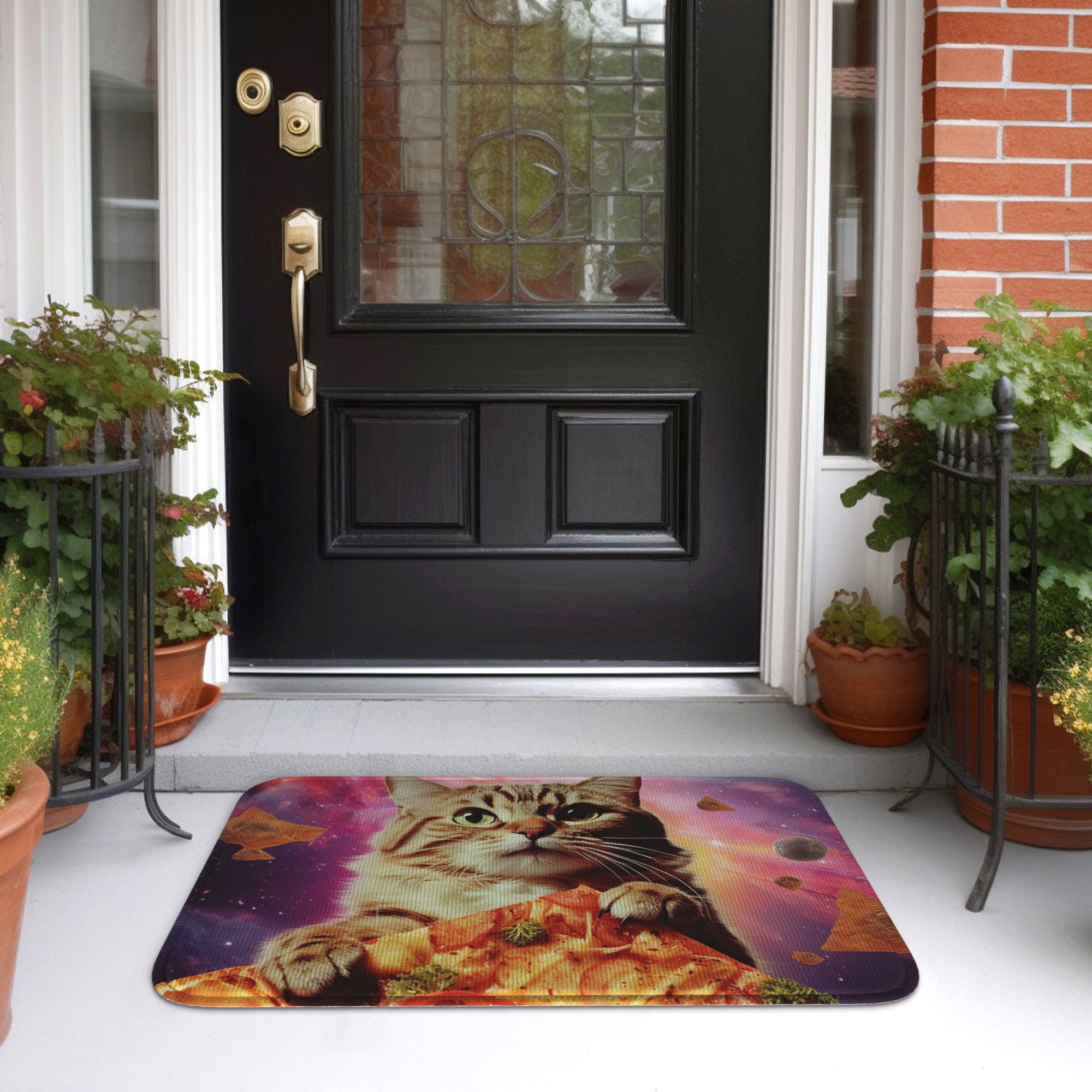 Meme Cat Galaxy Space Pizza Ju - Galaxy Home Textiles recension och pris