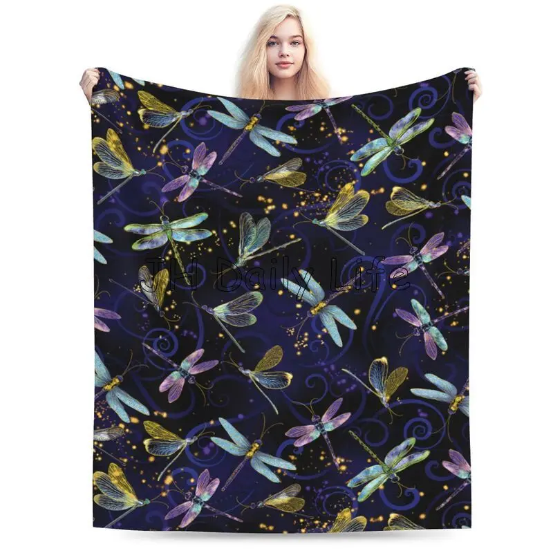 Dragonfly Galaxy Fleece Blanke - Galaxy Home Textiles recension och pris
