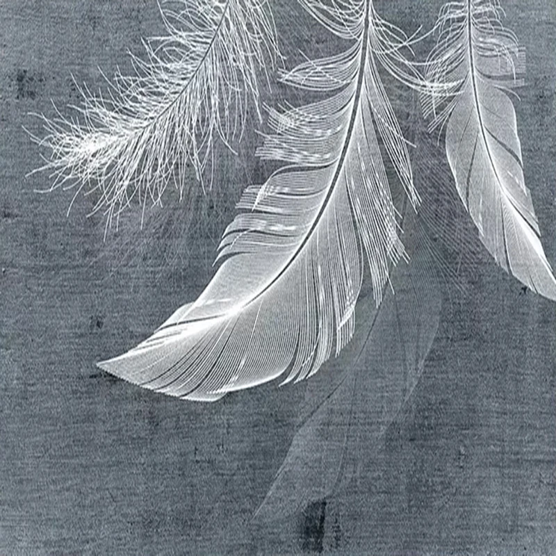 Modern Simple Feather Photo Mu - Home Textiles Photos recension och pris