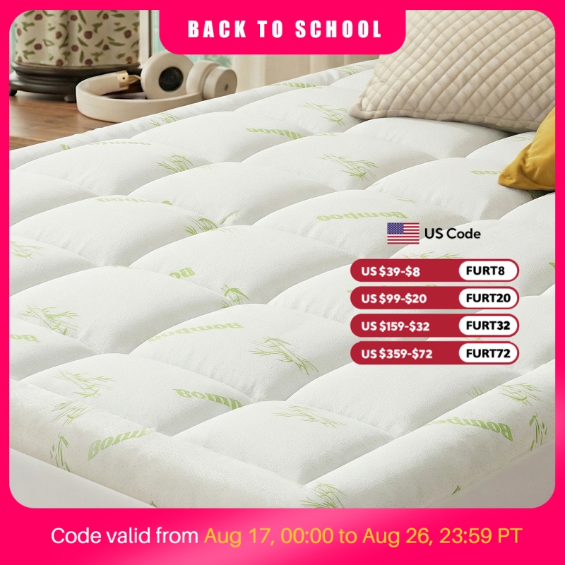 MCQ 400g Bamboo Viscose Derive - Memory Foam Topper recension och pris