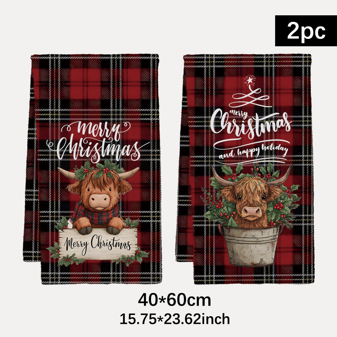 40x60cm Christmas Series Tree  - Highland Home Textiles recension och pris