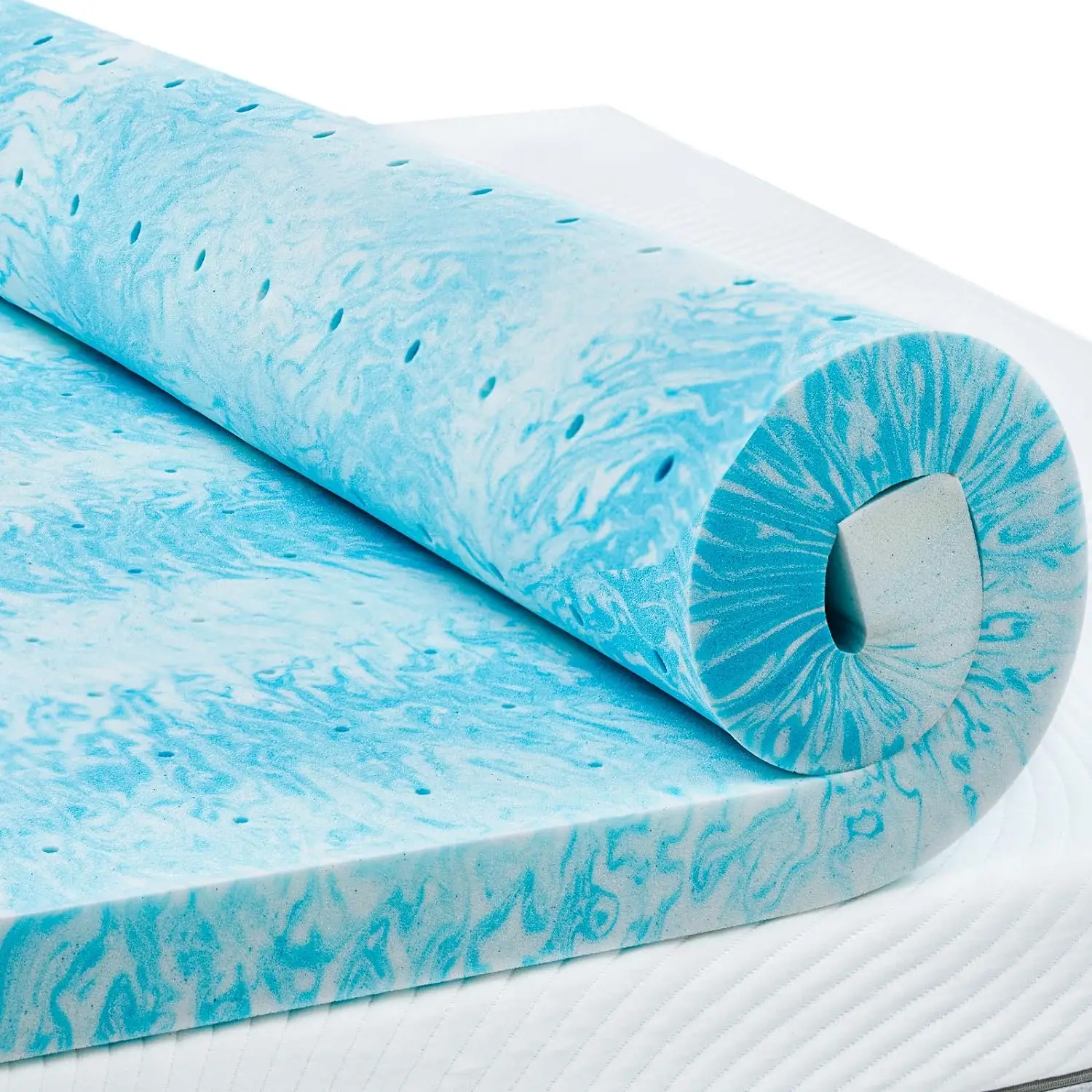 %a 3 Inch Twin Memory Foam Mat - Memory Foam Topper recension och pris