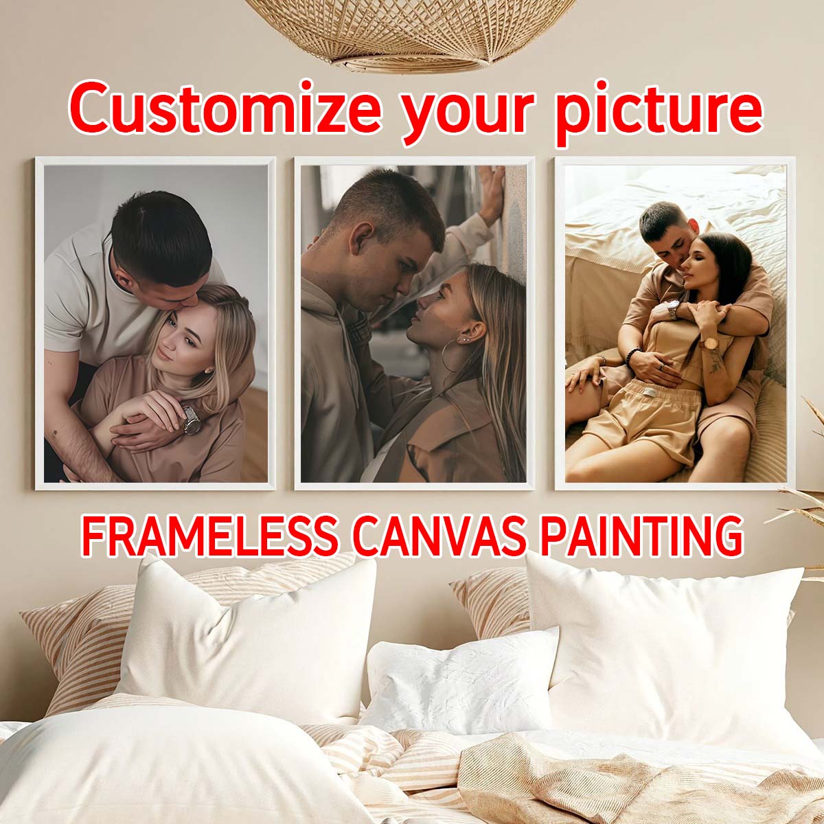 Triptych - 2D custom photo woo - Home Textiles Photos recension och pris