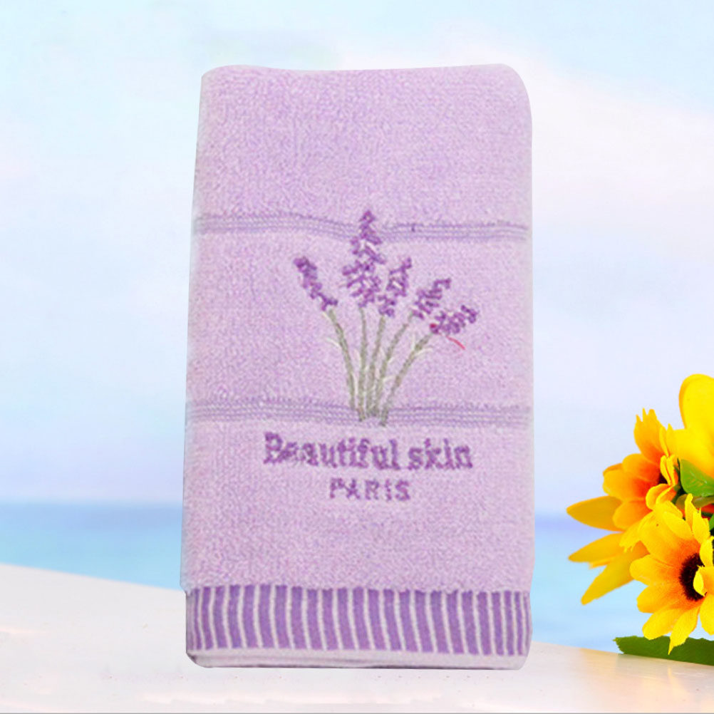 Premium Cotton Lavender Embroi - Home Textiles In Pakistan recension och pris