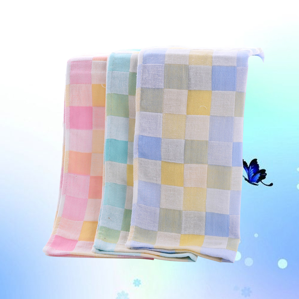 3Pcs Double-Layer Gauze Towels - Home Textiles In Pakistan recension och pris