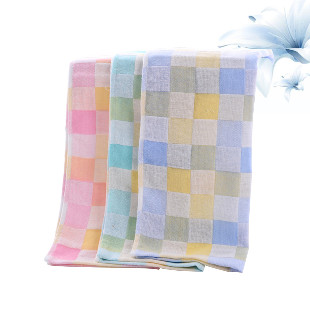 3Pcs Double-Layer Gauze Towels - Home Textiles In Pakistan recension och pris