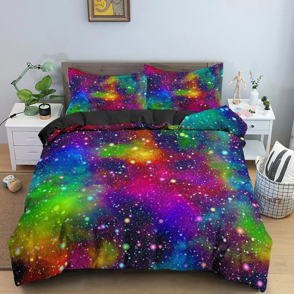 Luxury New 3D Print Galaxy Spa - Galaxy Home Textiles recension och pris