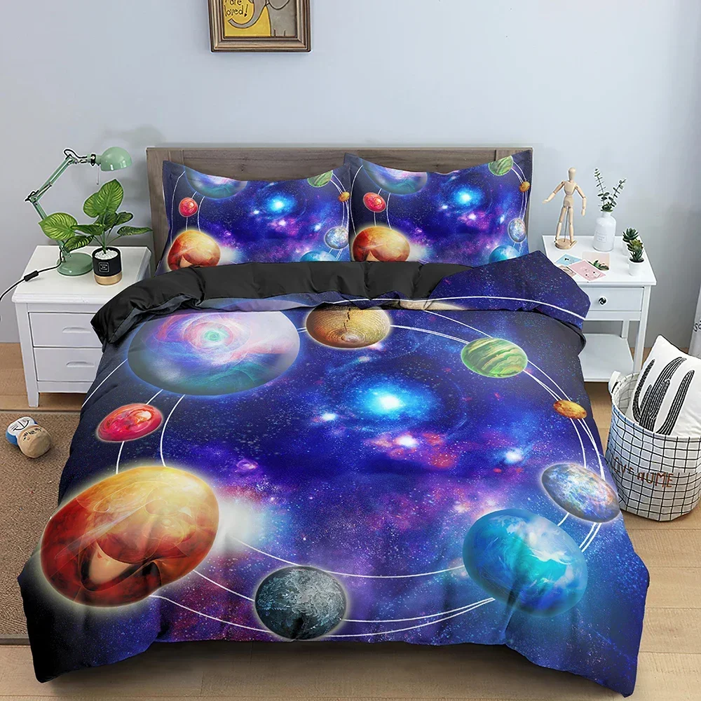 Luxury New 3D Print Galaxy Spa - Galaxy Home Textiles recension och pris