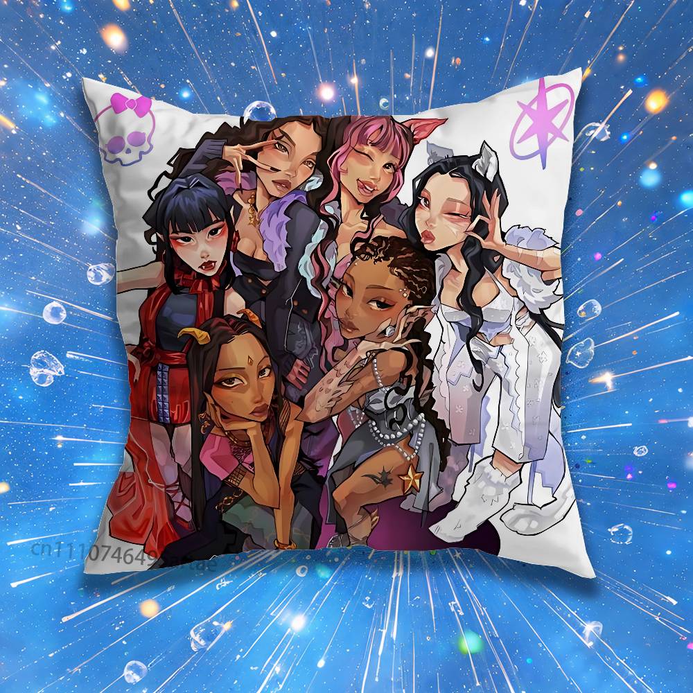Girl Group K-Katseye Pillow fo - Home Textiles Group recension och pris