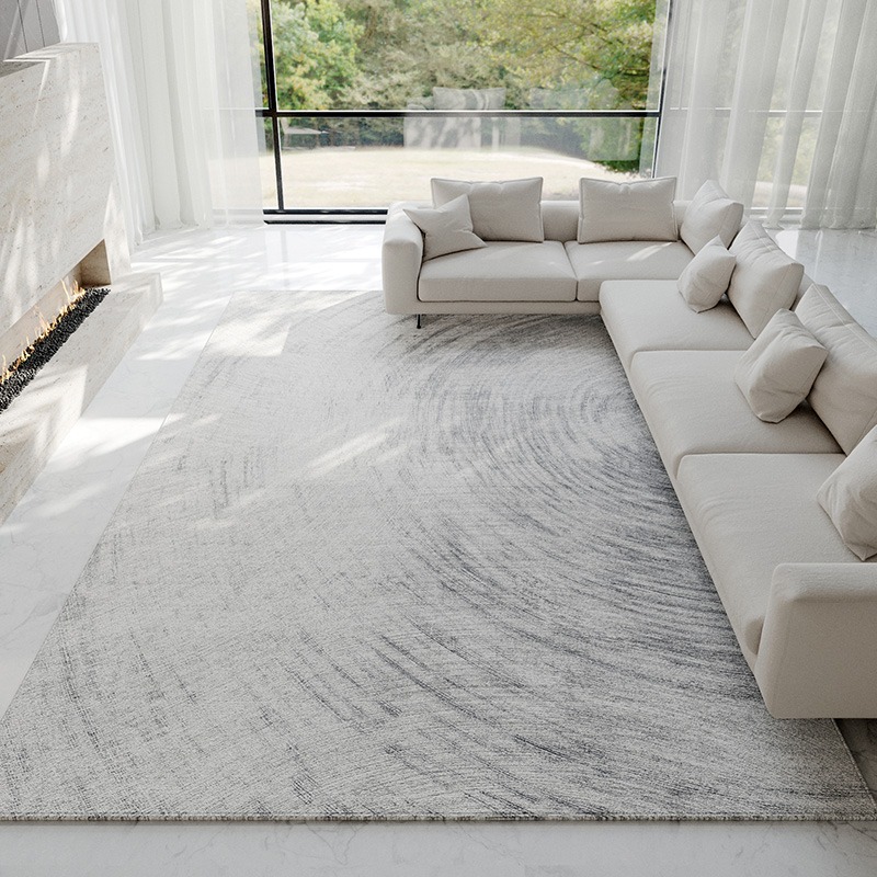 Abstract Light Gray Carpet Mod - Luxury Home Textiles Usa recension och pris
