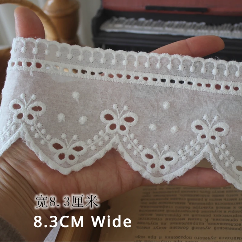 White Cotton Lace Ribbon, DIY  - Home Textiles Photos recension och pris
