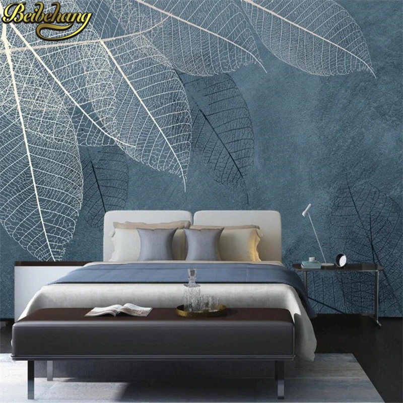 Custom Abstract leaves photo w - Home Textiles Photos recension och pris