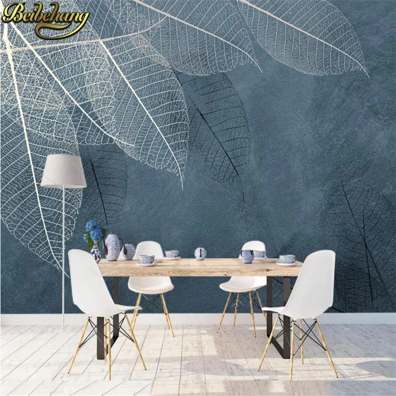 Custom Abstract leaves photo w - Home Textiles Photos recension och pris