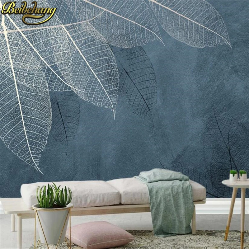 Custom Abstract leaves photo w - Home Textiles Photos recension och pris
