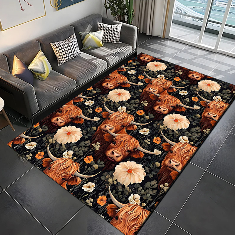 Plush Crystal Velvet Yak Print - Highland Home Textiles recension och pris