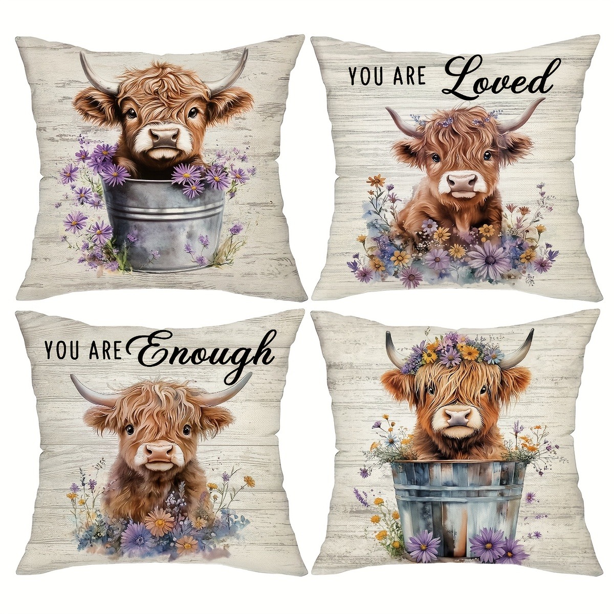 Short plush material pillowcas - Highland Home Textiles recension och pris