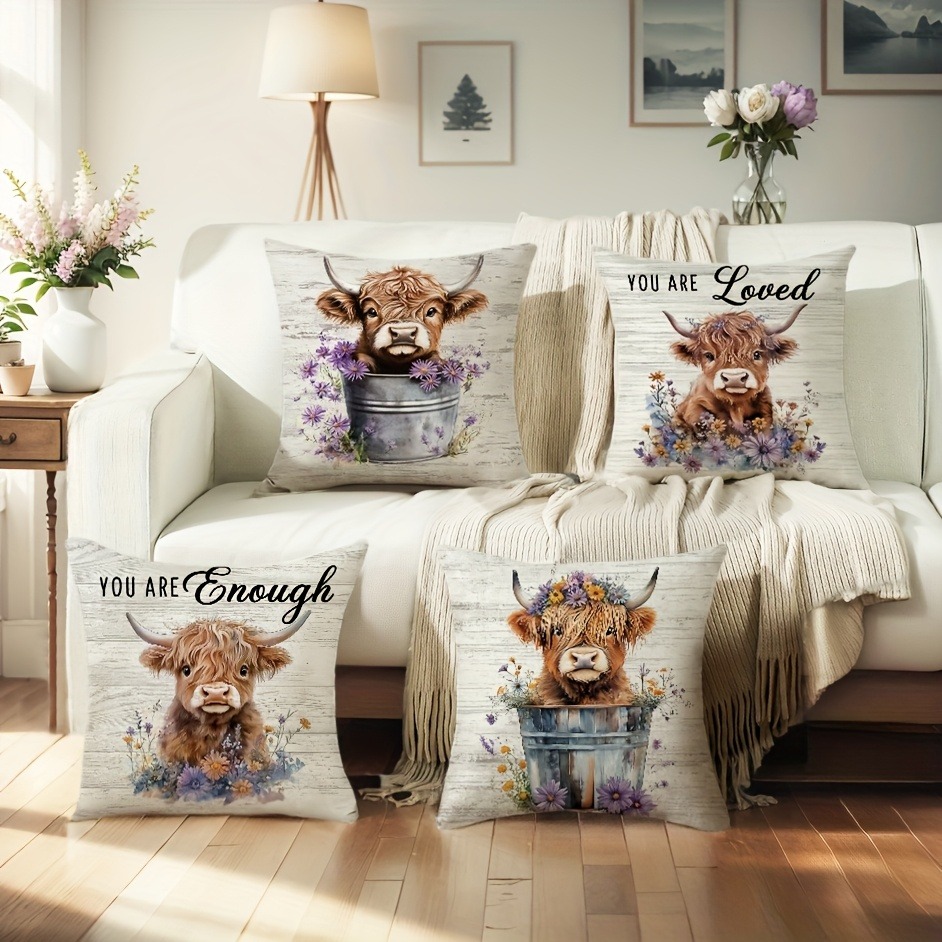 Short plush material pillowcas - Highland Home Textiles recension och pris