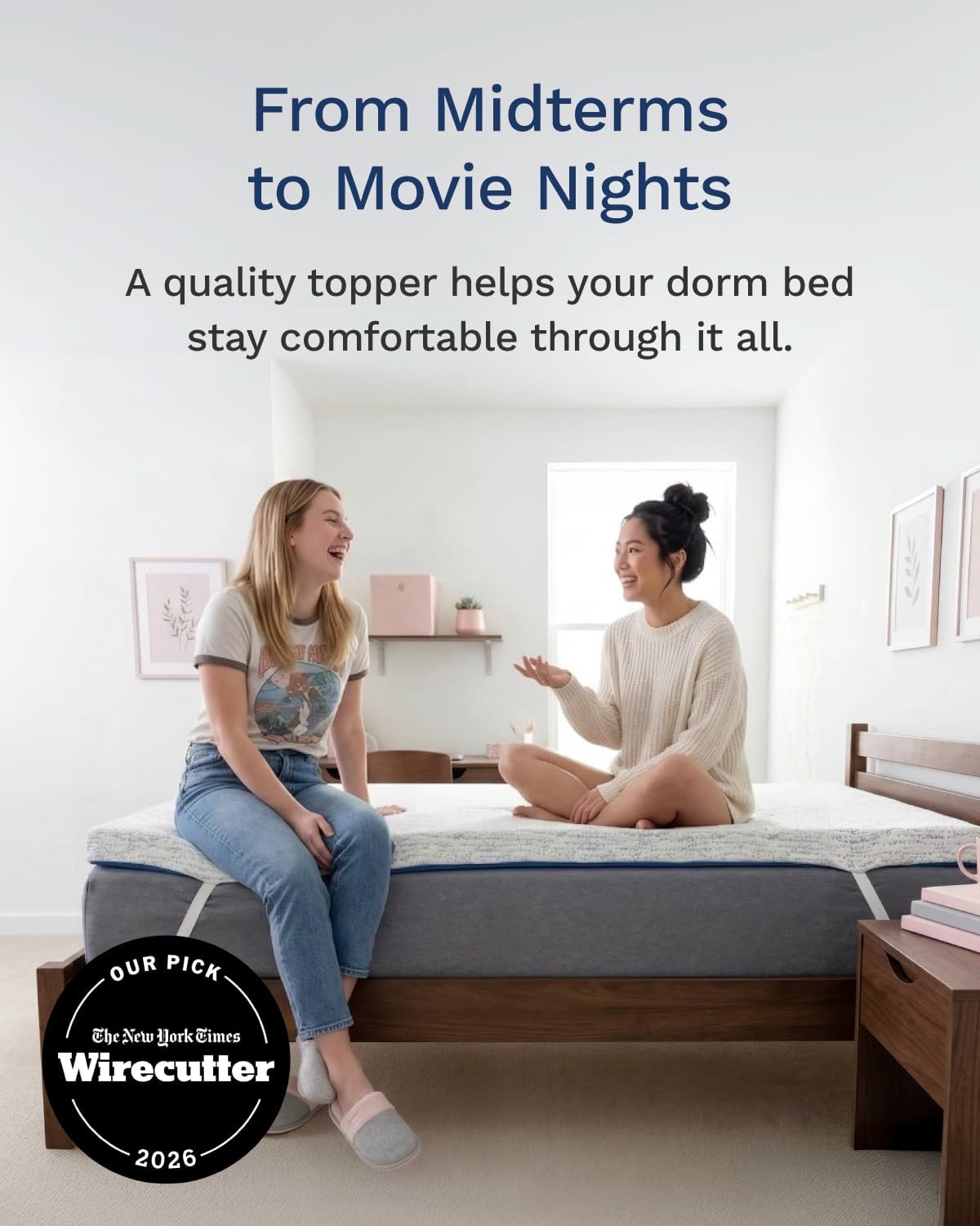 3 Inch Memory Foam Mattress To - Memory Foam Topper recension och pris