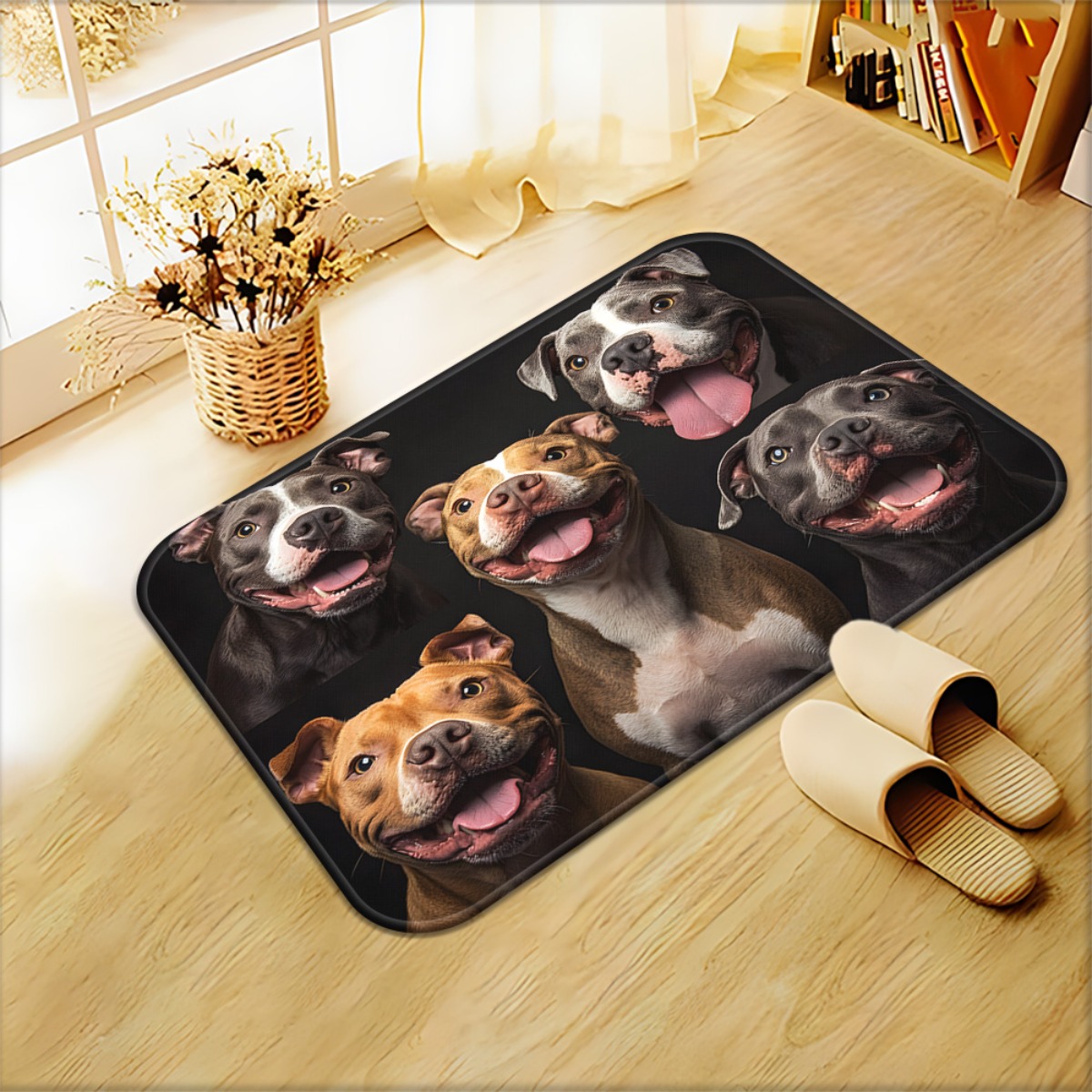 Group of Dogs Welcome Doormat  - Home Textiles Group recension och pris